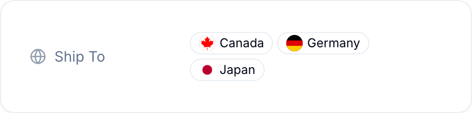 Multiple countries selected in a Country field